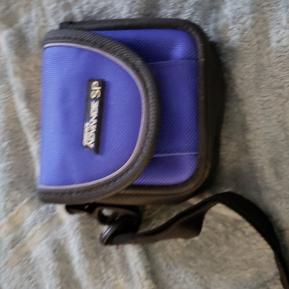 Vintage Game Boy Advance SP  With Wrist Clip on. Blue / Black in Color